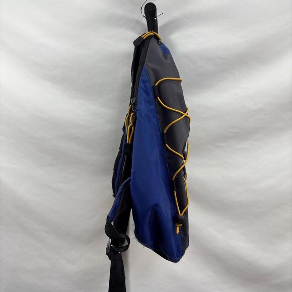 Gap Factory Backpack Vintage- Sum.'04, Blue and Yellow - Picture 5 of 11